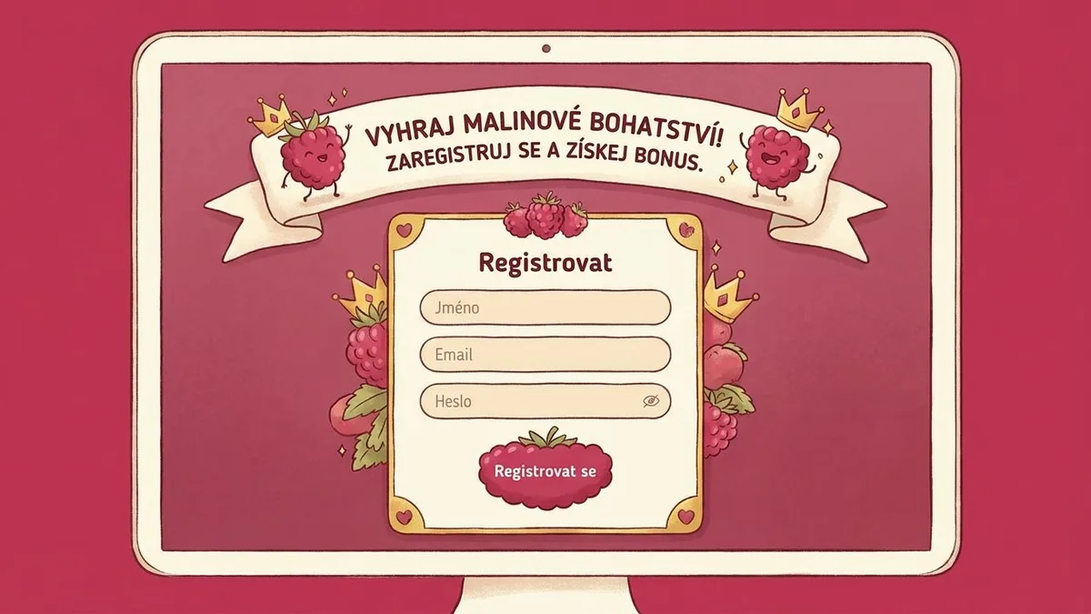 Registrace s bonusem v Malina Casino